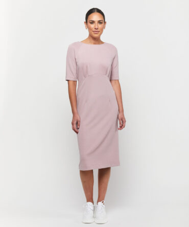 Pique Ponti Shift Dress