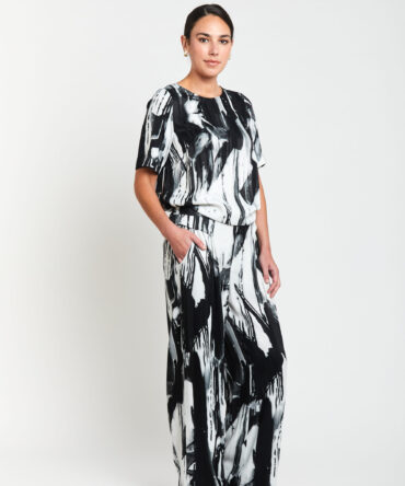 Cityscape Pleat Palazzo