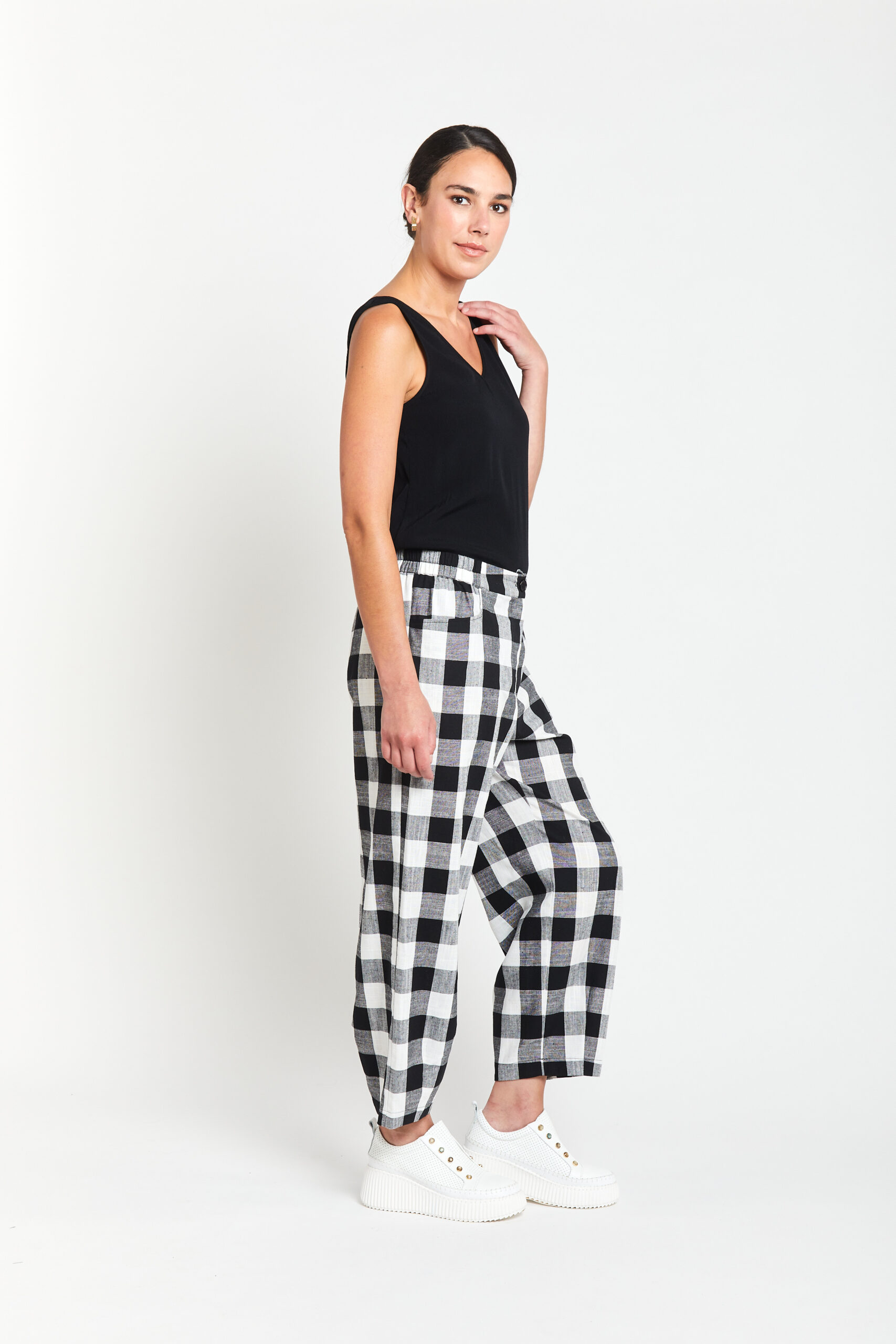 Gingham Devon Pant - Image 2