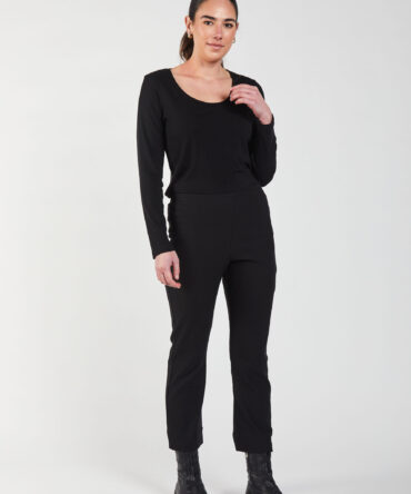 Dobby Straight Leg Pant