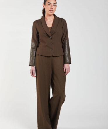 Worsted Cropped Jacket