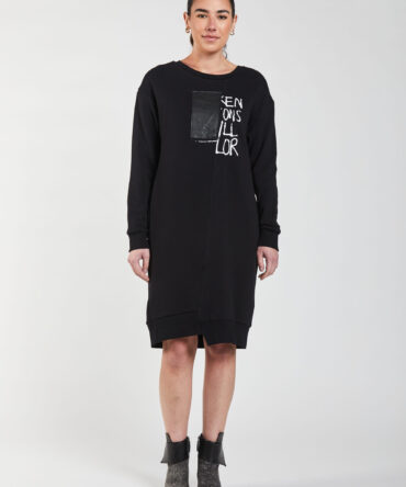 Media Sweatshirt Dress