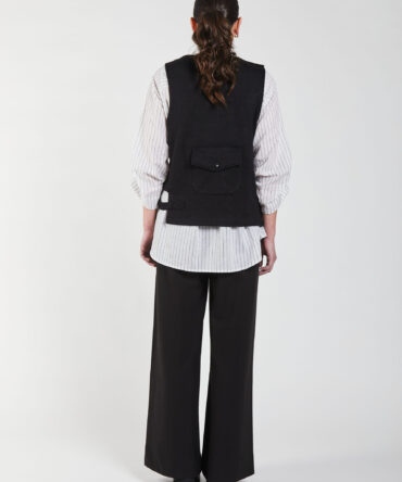 Wool Bias Pant