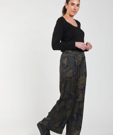 Autumn Pleat Palazzo