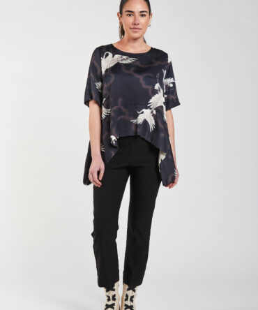 Dobby Straight Leg Pant