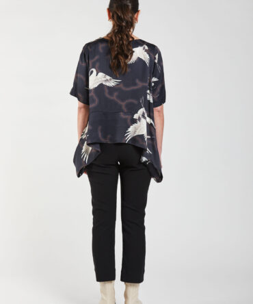 Dobby Straight Leg Pant