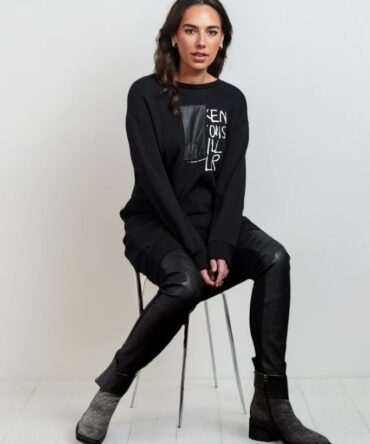 Media Sweatshirt Dress