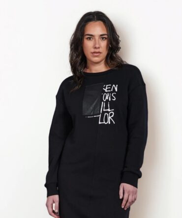 Media Sweatshirt Dress