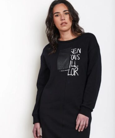 Media Sweatshirt Dress
