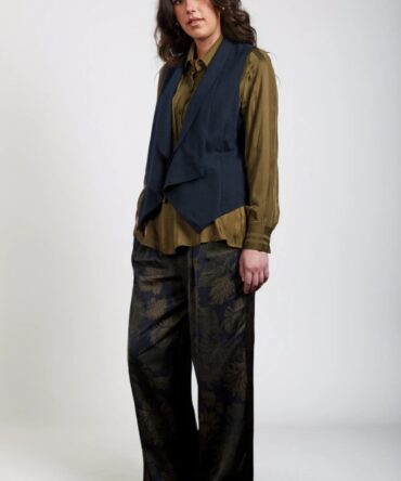 Autumn Pleat Palazzo