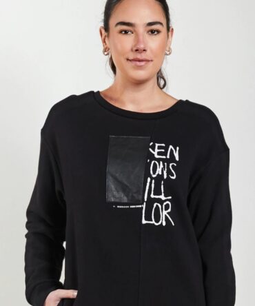 Media Sweatshirt Dress